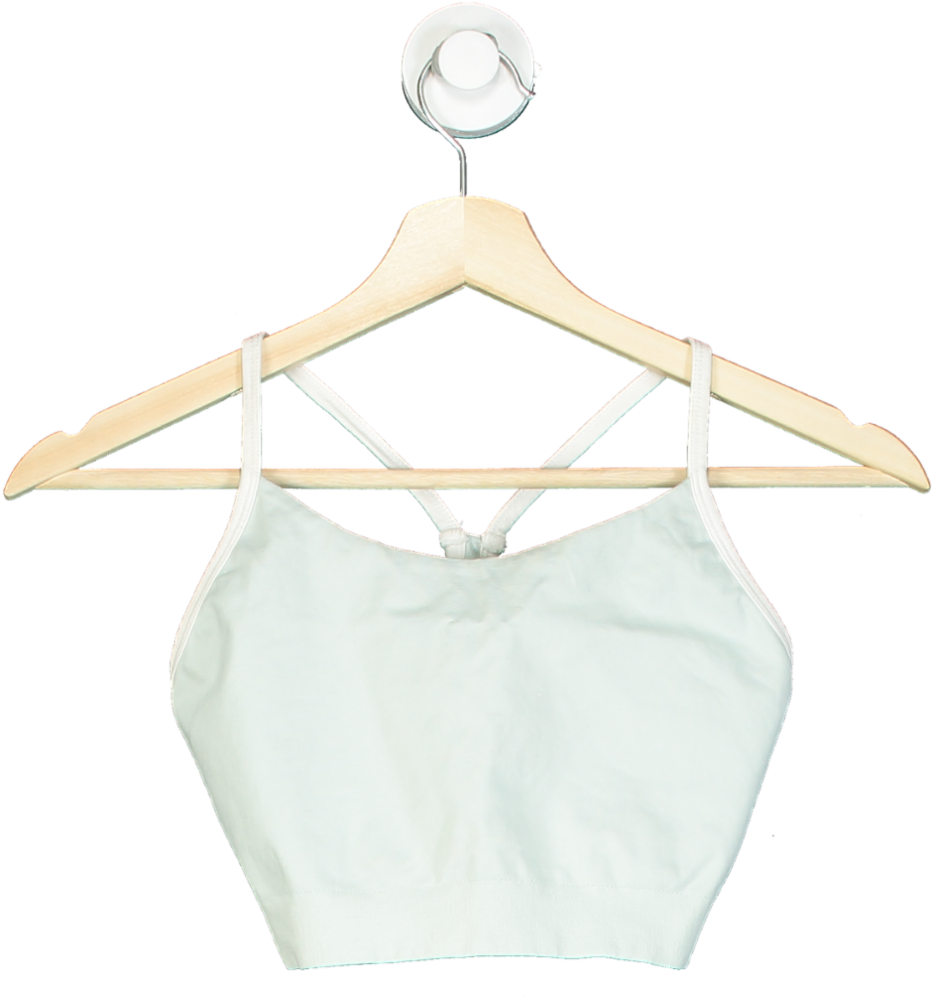 Bamford Sage Green Activewear Bra Top UK XS