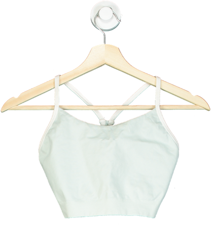 Bamford Sage Green Activewear Bra Top UK XS