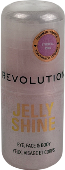 Revolution Jelly Shine Eye, Face & Body Highlight Stick Ethereal Pink 5.5 g