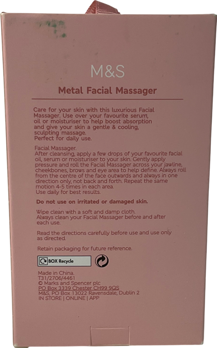 Bloom Sculpting Metal Facial Massager One size