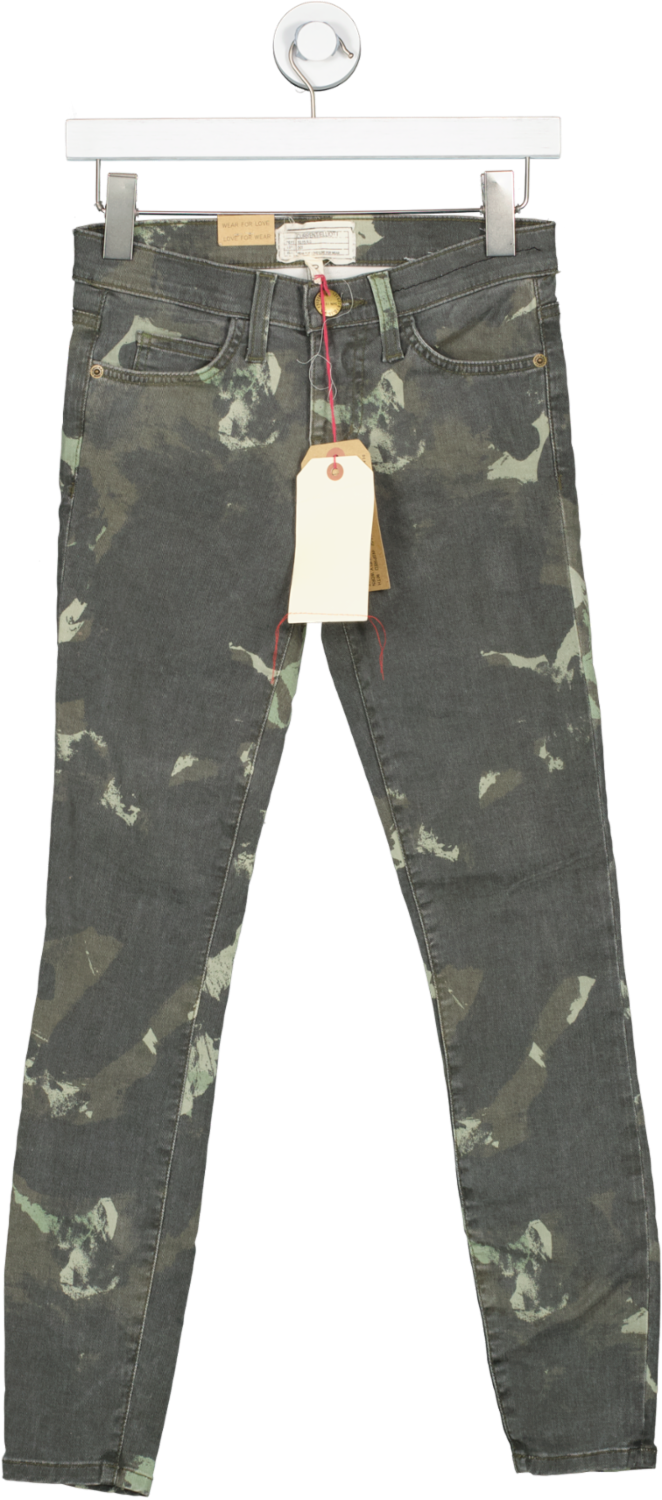Current/Elliott Green Cropped Skinny Jeans BNWT W24