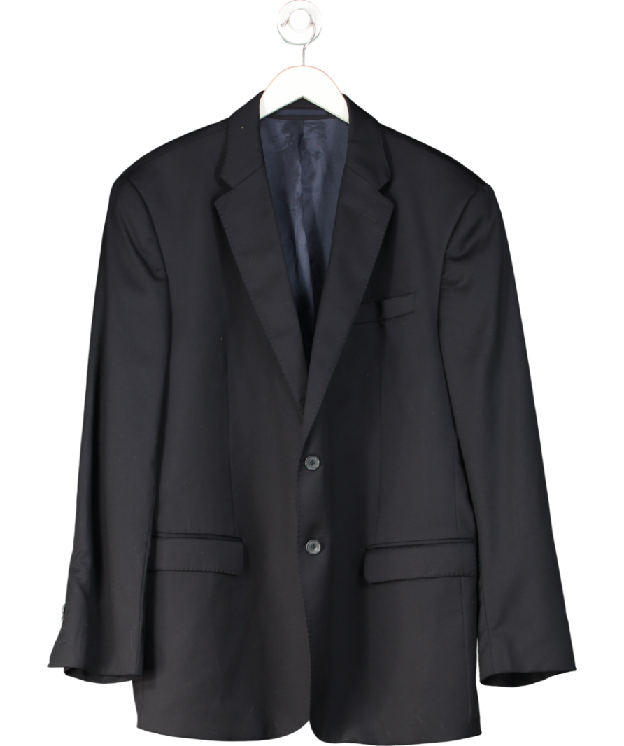 Hawes And Curtis Blue 1913 Wool Blazer 48r UK XL