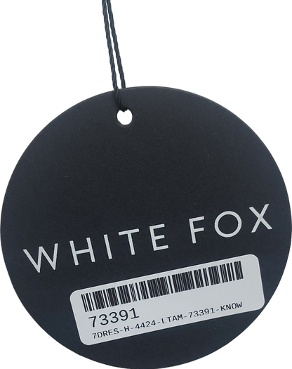 White Fox White Admire You Mini Dress UK XS