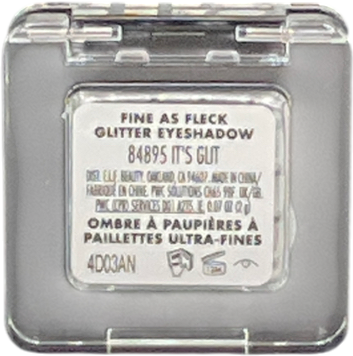E.L.F Cosmetics Fine As Fleck Glitter Eyeshadow Its Guilt One size