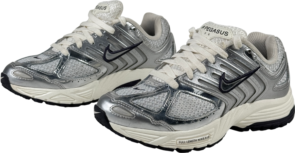 NIKE Metallic Air Pegasus 2k5 Chrome UK 4 EU 37