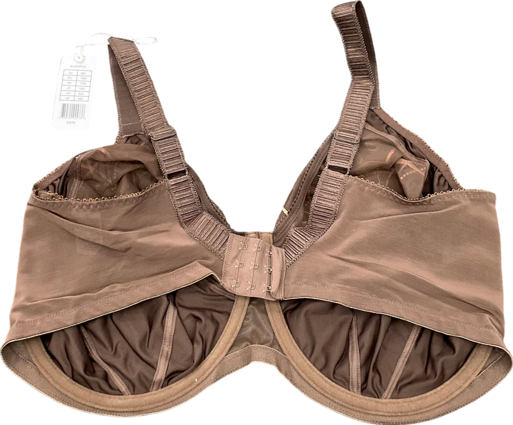 Elomi Lingerie Brown Cate Full Cup Bra UK 46HH