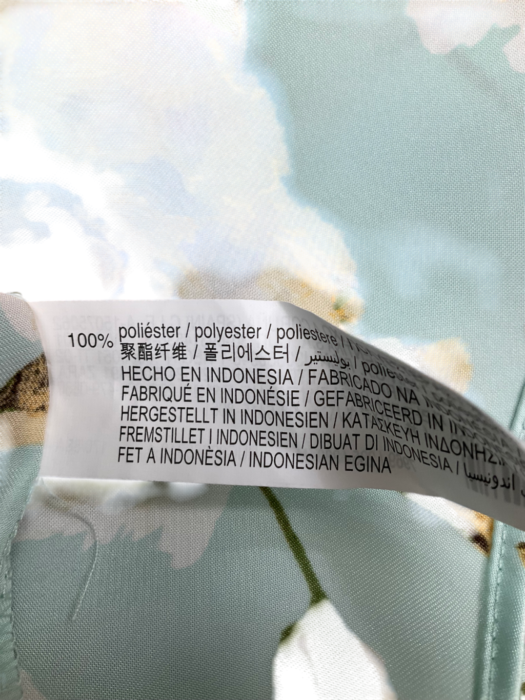 ZARA Multicoloured Floral Print Satin Shirt UK M