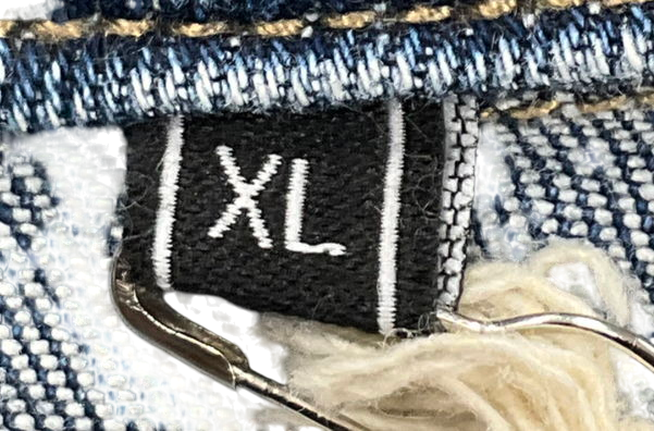 Melly&Co Blue Angel Denim Wings Jacket UK XL