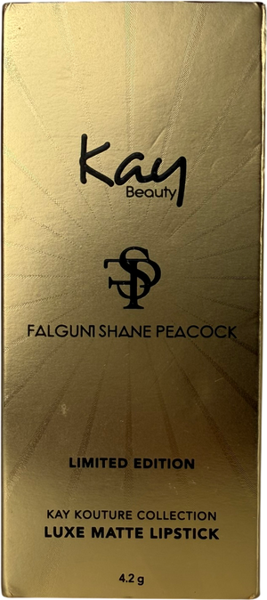 Kay Beauty X Falguni Shane Peacock Luxe Matte Lipstick Runway Showstopper 4.2g