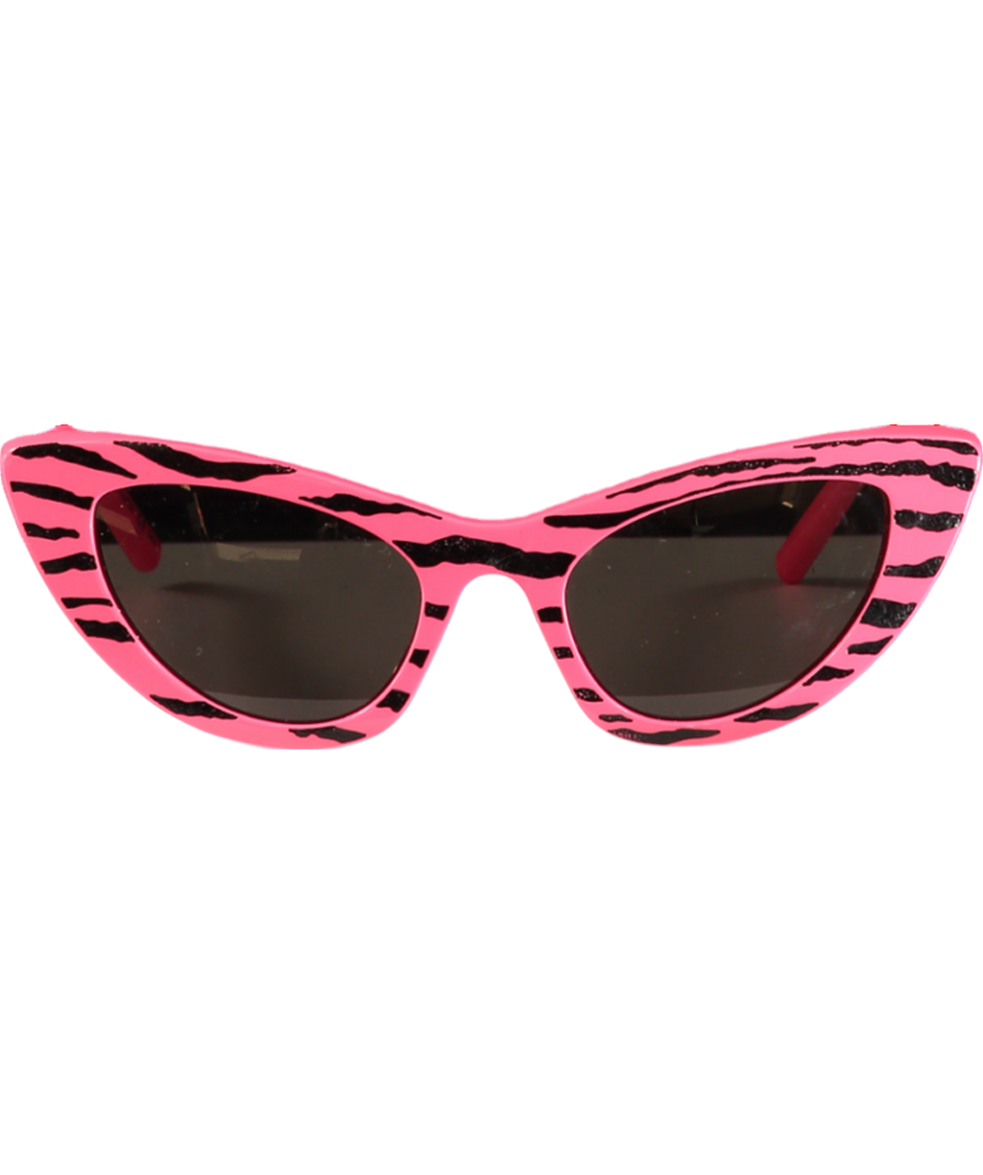 Saint Laurent Pink Sl 213 Lily In Animal Print In Original Case