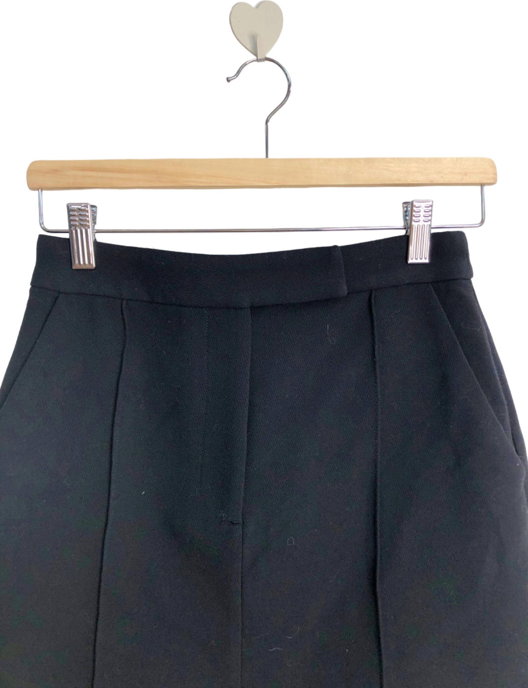 Forever New Black Tabitha Mini Skirt UK Size 6