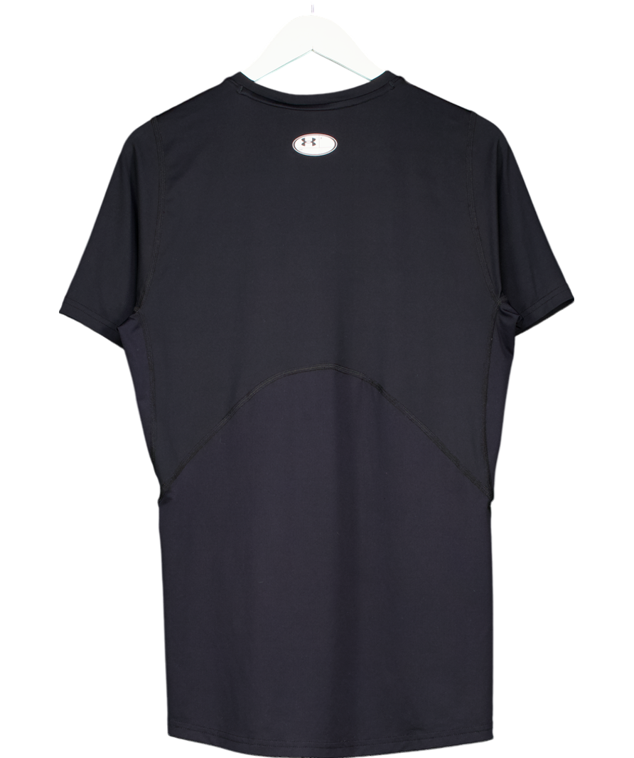 Under Armour Black Launch Short Sleeve Shirt UK M