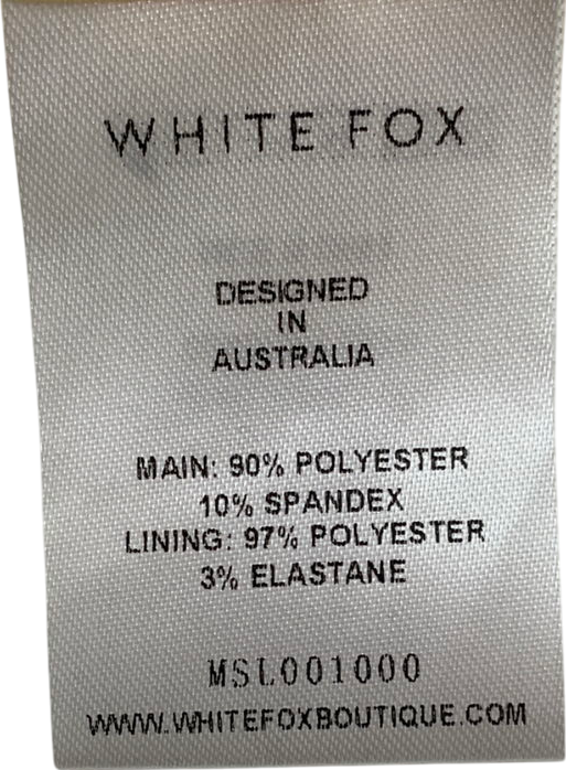 White Fox Butter Yellow Way She Walks Halter Top Butter & Way She Walks Pants  UK M