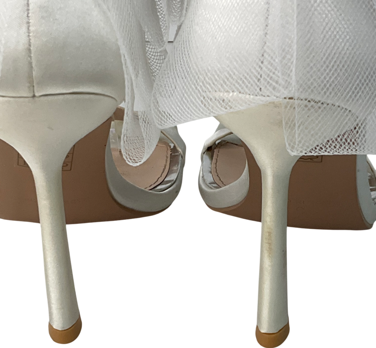 be mine Cream Bow Heels UK 5 EU 38 👠