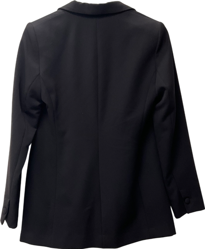 Next Black Tailored Single Breasted Blazer UK 10