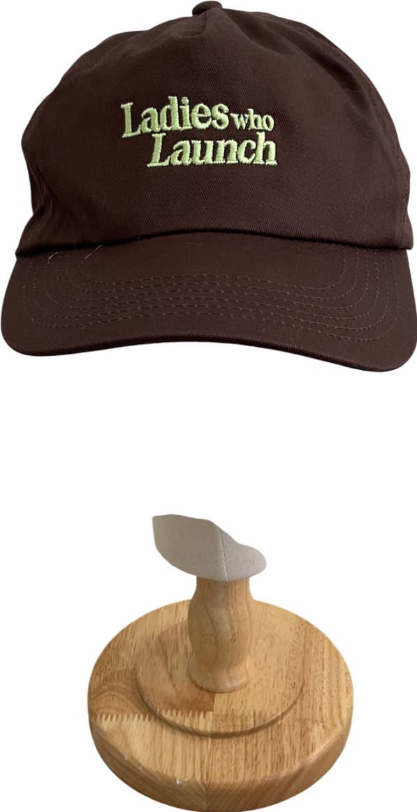 Brown Ladies Who Lunch Cap One Size