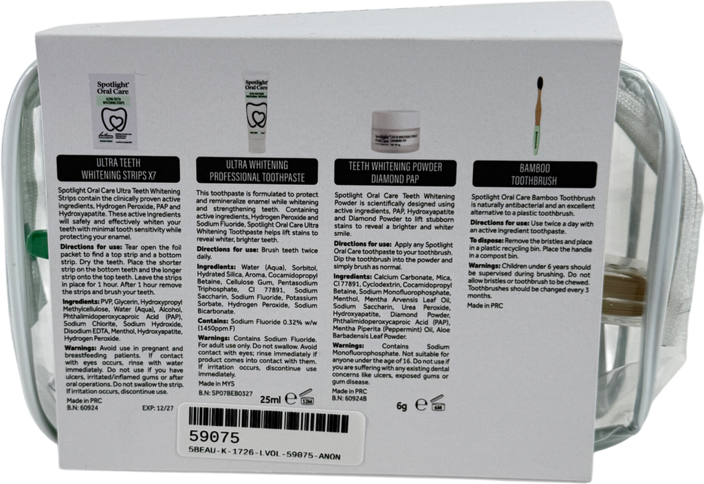 Spotlight oral care Ultra Whitening Starter Kit