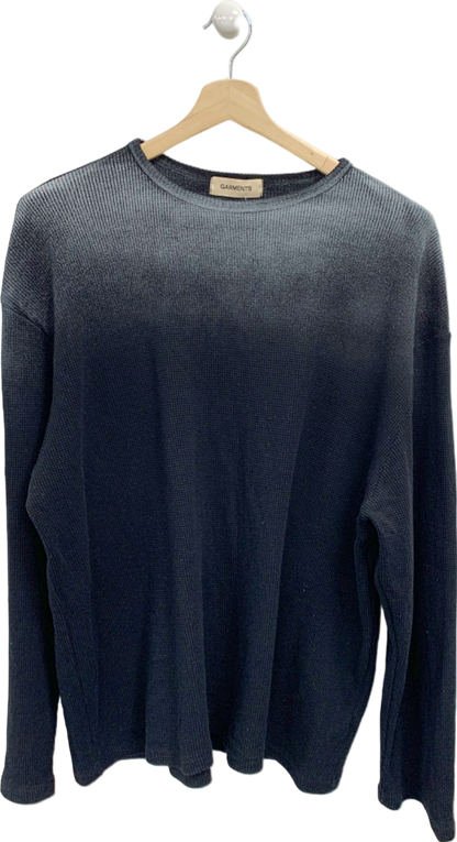 Garments Navy Long Sleeve Sweater UK L