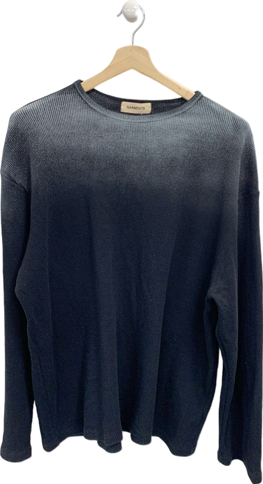 Garments Navy Long Sleeve Sweater UK L