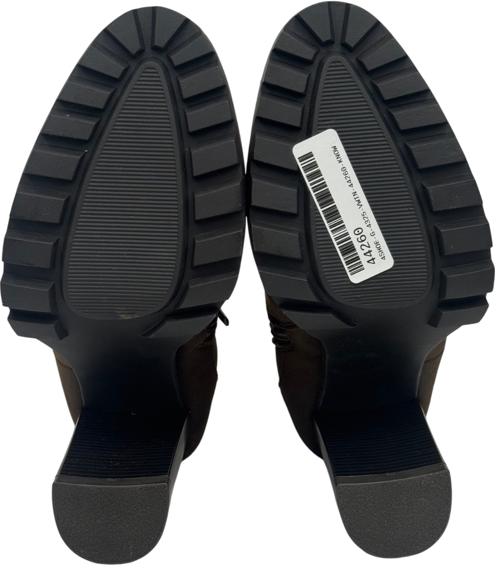 Justfab Madalena Brown Boots UK 4.5 EU 37.5 👠