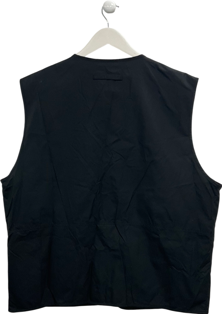 H&M Black Utility Gilet UK L