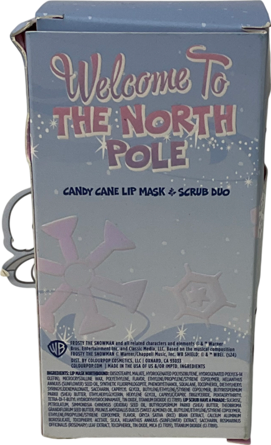 colourpop Welcome To The North Pole Candy Cane highlighter Duo 21G