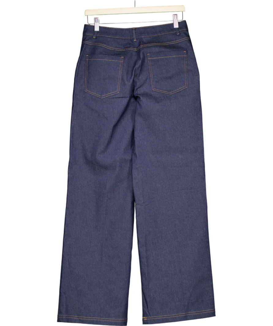 ZARA Blue Bootcut Trousers UK S