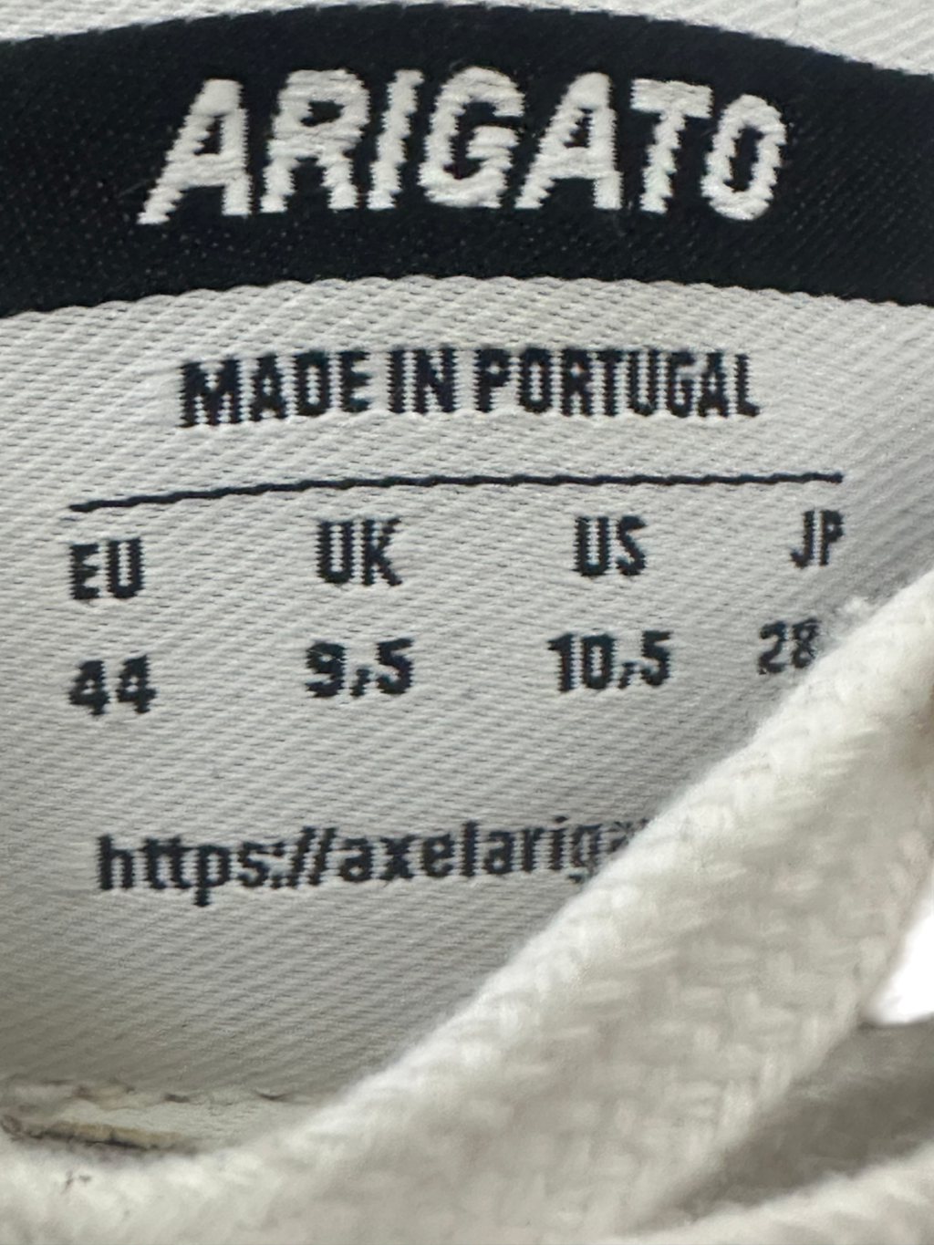 AXEL ARIGATO Black Beige & Brown Genesis Vintage Trainers UK 9.5 EU 43.5 👞