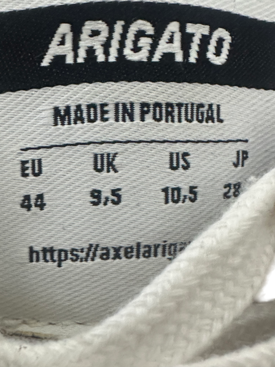 AXEL ARIGATO Black Beige & Brown Genesis Vintage Trainers UK 9.5 EU 43.5 👞