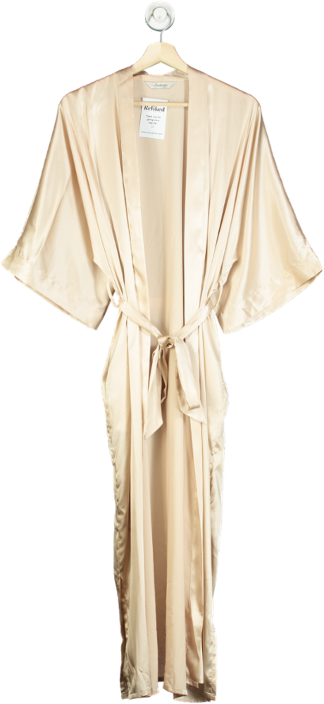 Prodesign Beige Satin Robe One Size