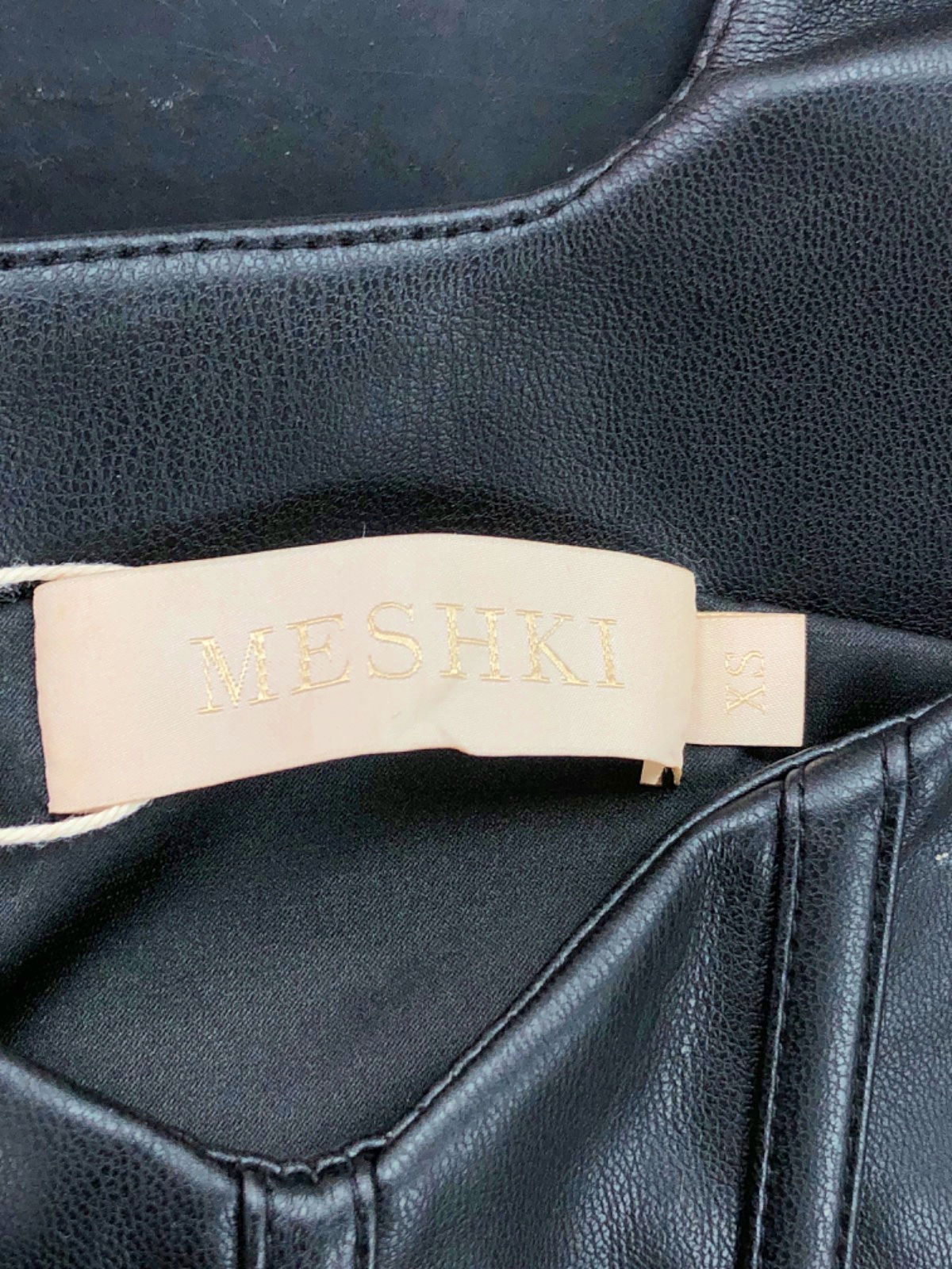 MESHKI Black Corset Top UK XS/6