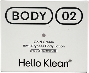Hello klean Cold Cream Anti-dryness Body Cream 300ml