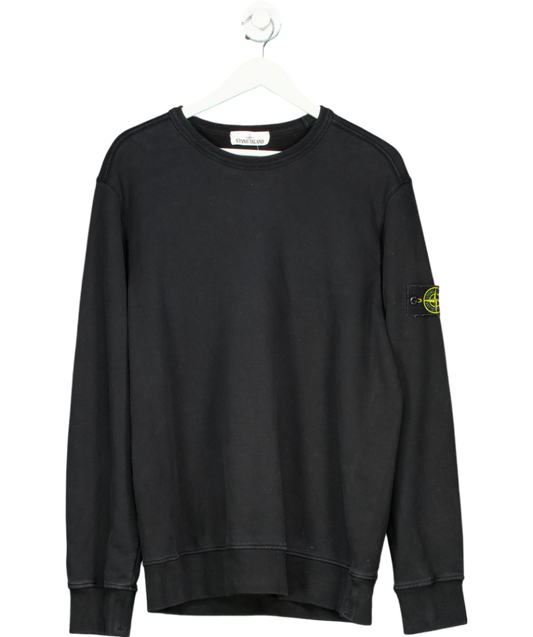 Stone Island Black Crewneck Sweater UK XL