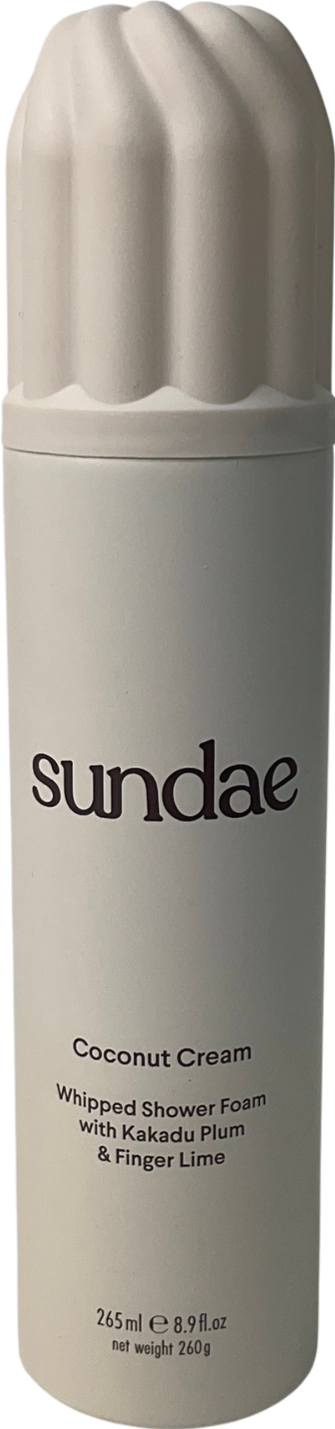 sundae Whipped Shower Foam Coconut Cream Coconut Cream 265ml