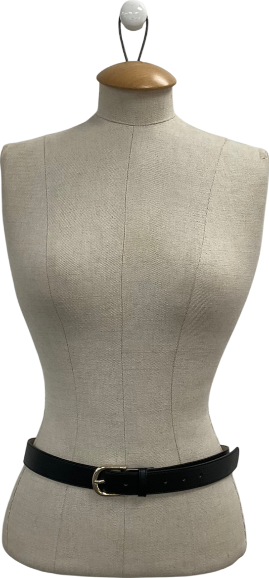 H&M Black Buckle Belt UK XS