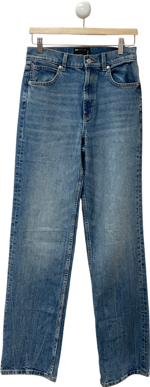 ASOS Blue Tall Comfort Stretch Straight Leg Jean UK 8