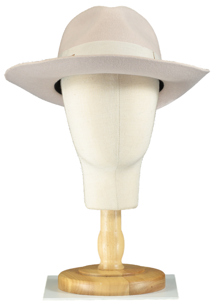 Bonita Cream Bride Fedora Hat UK M