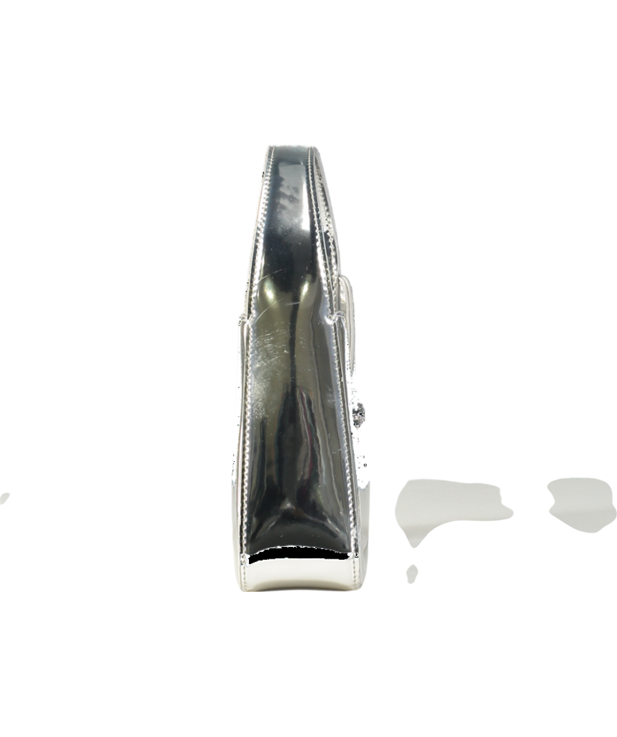 1am gorg Metallic Silver Mini Arc Handbag One Size