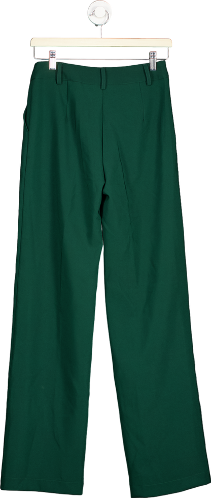 Venderby’s Green Wide-Leg Trousers UK S