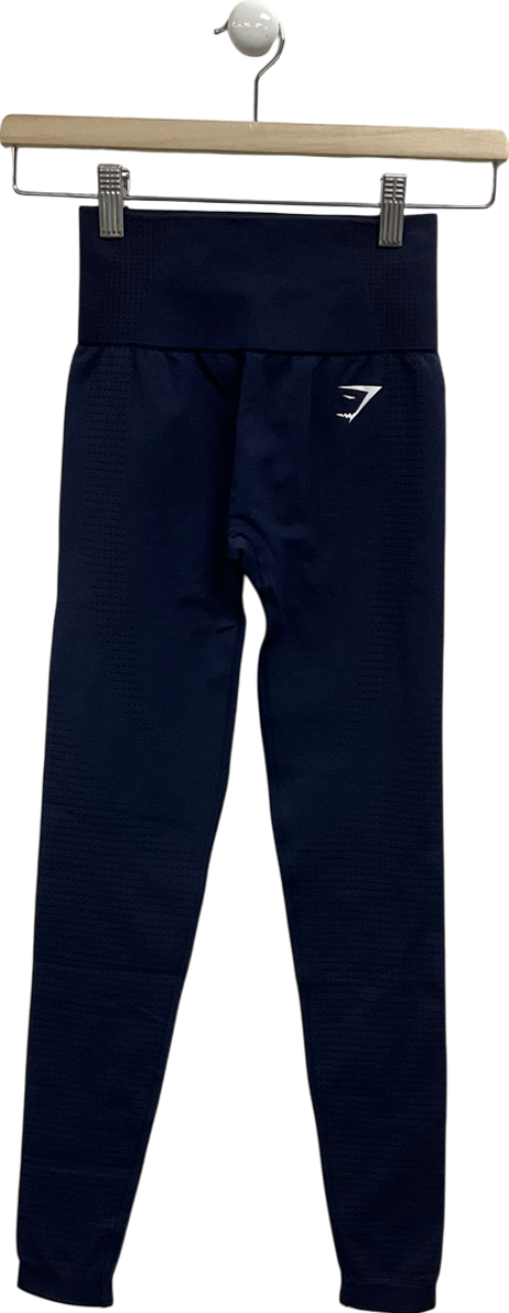 gymshark Blue Seamless High Waist Leggings UK XS