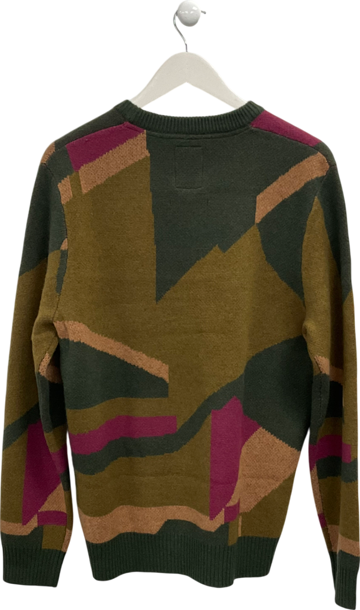 Aubin Green Hubbert Crew Neck Jumper UK M