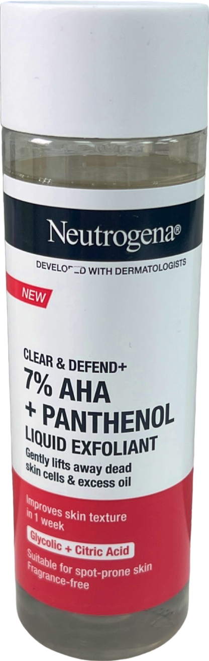 Neutrogena Clear & Defend+ 7% AHA + Panthenol Liquid Exfoliant  125 ml