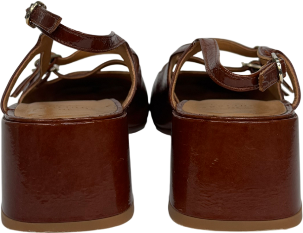 Sezane Brown Paula Babies UK 8 EU 41