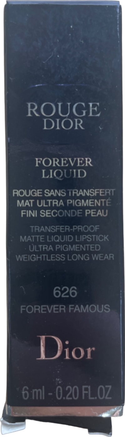 Dior Rouge Forever Liquid Lipstick 626 Forever Famous 6ml