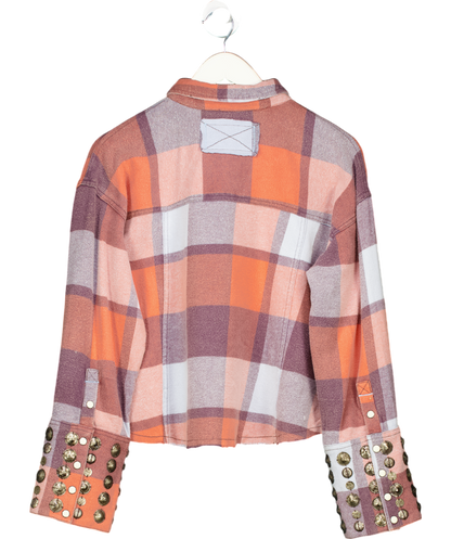 Free People  We The Free Austin plaid flannel shirt UK 6