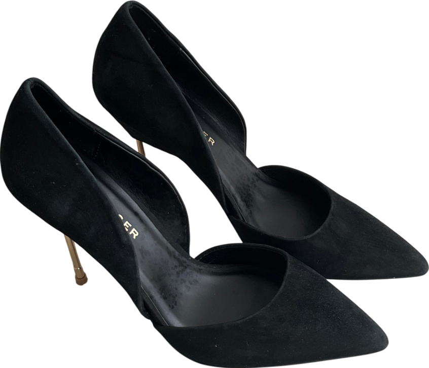Kurt Geiger Black Bond Heels UK 8 EU 41 👠