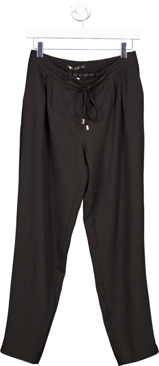 ZARA Black Basic Collection Trousers UK S