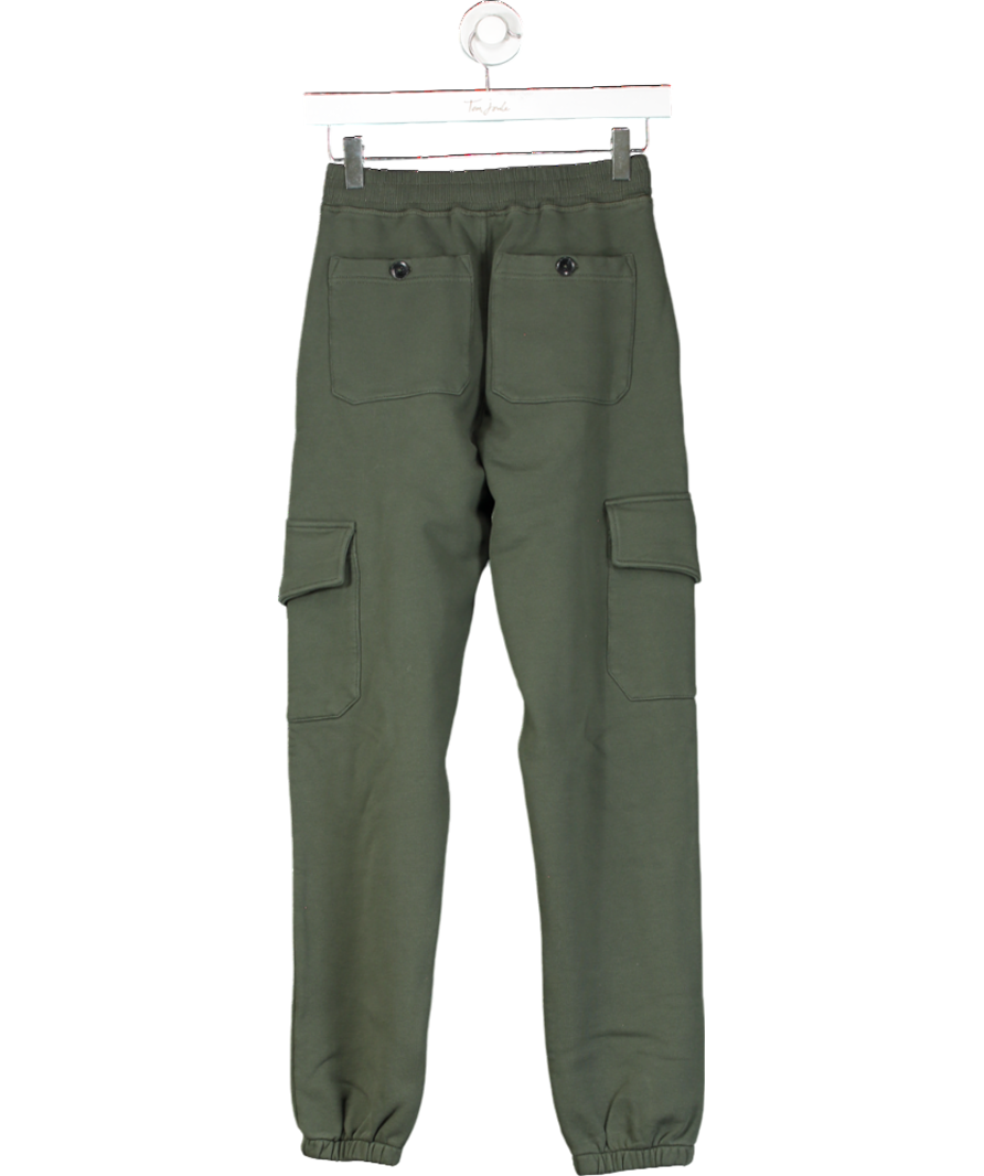Ron Dorff Green Cargo Jogging Trousers UK XS