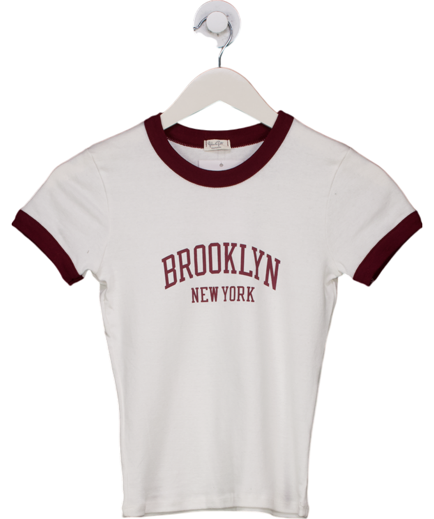 John Galt White Brooklyn Baby T-shirt One Size