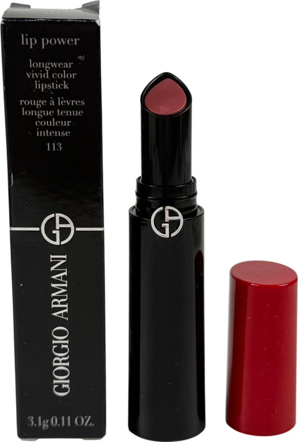 Giorgio Armani Lip Power Long Wear Lipstick 113 Elegant 3,1g